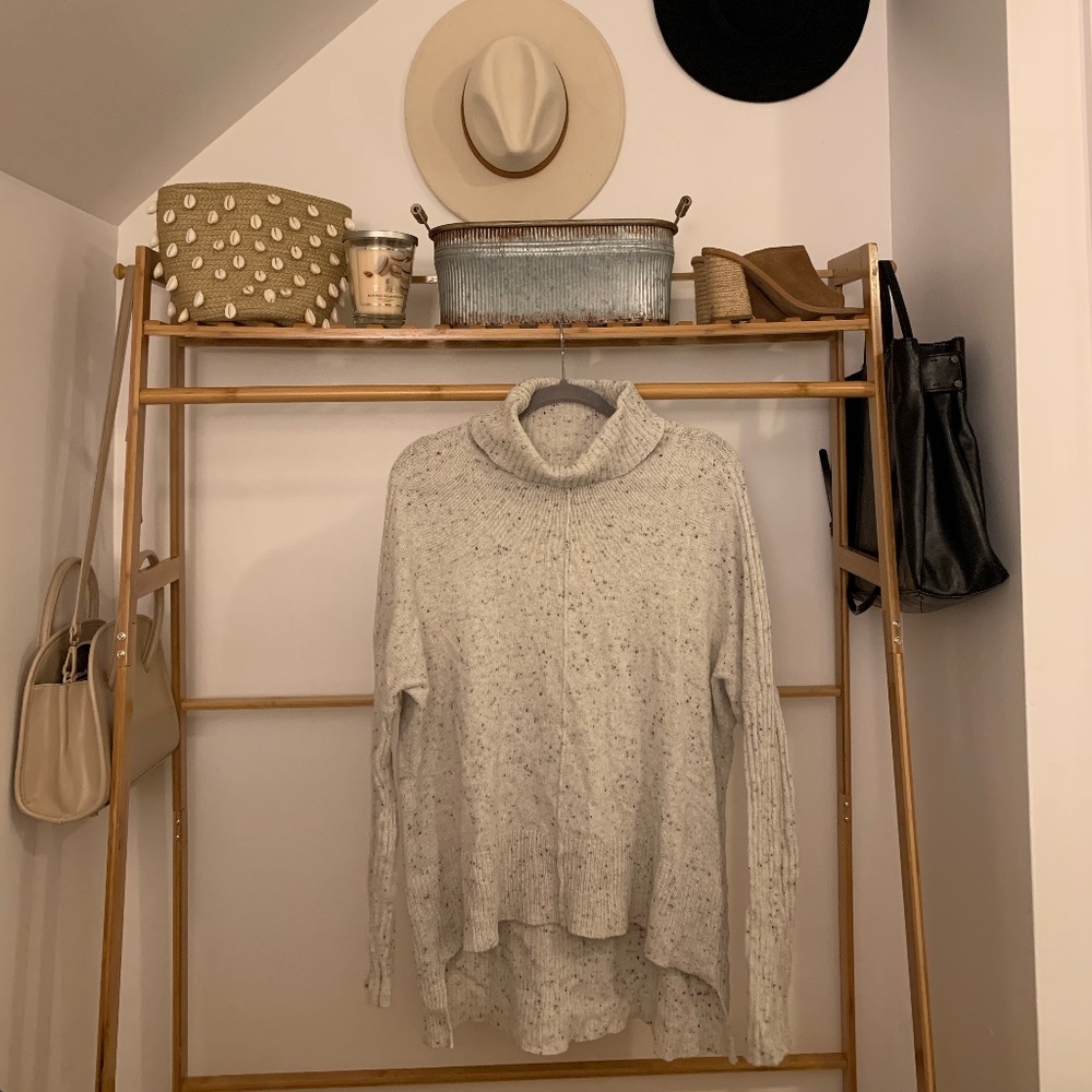 RD Style Cream Turtleneck Sweater